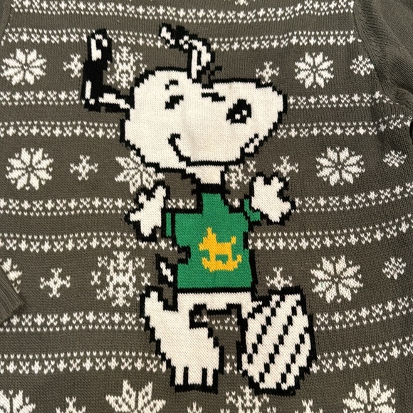Peanuts Sweaters Peanuts Snoopy Knit Sweater Poshmark